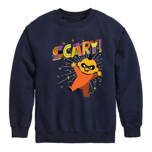 Boys' - Disney - The Incredibles Halloween Graphic Long Sleeve Fleece Sweatshirt - 1 of 4