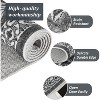 Rug Traditional Floor Cover Thin Print Indoor Non-Slip Machine Washable Rug - 3 of 4