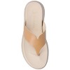 Journee Women's Carah Flip Flop Wedge Sandals - 4 of 4