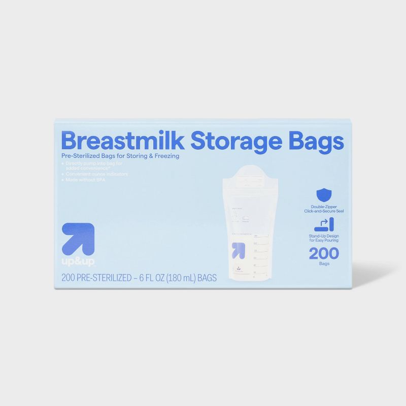 Breastmilk Storage Bags - up & up™, 1 of 4