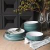 Christian Siriano Laro 12-Piece Dinnerware Set Stoneware, Service for 4 - 3 of 4