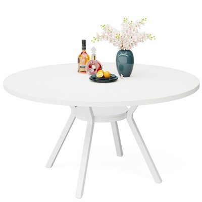 Tribesigns 47" Round Dining Table for 4 People
