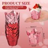 Unique Bargains Disposable Greaseproof Aluminum Foil Tulip Baking Cups 3.1 Inch 100 Pcs - 2 of 4