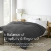 Whisper Organics, 100% Organic Waffle Blanket, Breathable Lightweight Blanket, GOTS and Fairtrade Certified, Dark Grey  - Queen/Full - 2 of 4