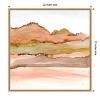 Amanti Art Desertscape IV by Chris Paschke Canvas Wall Art Print Framed 22 x 22-in. - 4 of 4
