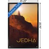 Trends International Star Wars: Jedha - Visit Jedha by Russell Walks 23 Framed Wall Poster Prints - 3 of 4