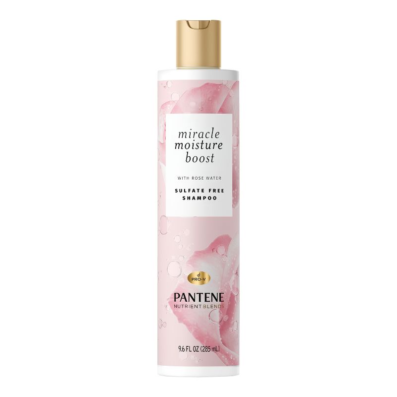 Pantene Nutrient Blends Sulfate Free Miracle Moisture Rose Water Shampoo, 1 of 11