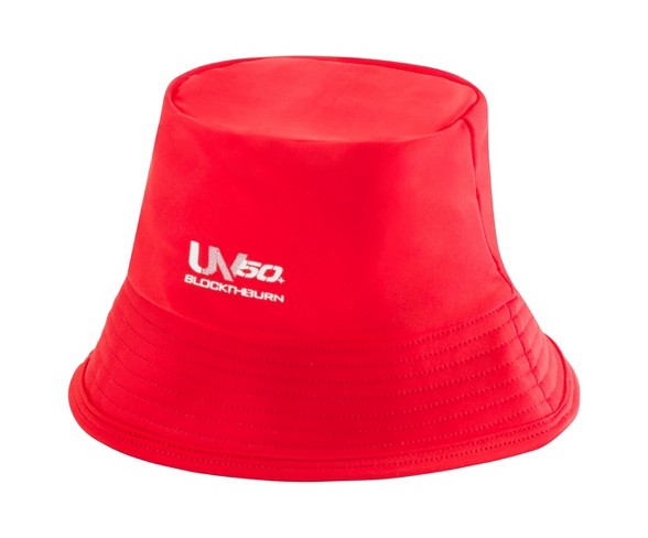Speedo Kids Bucket Hat - Red (Large/Extra Large)
