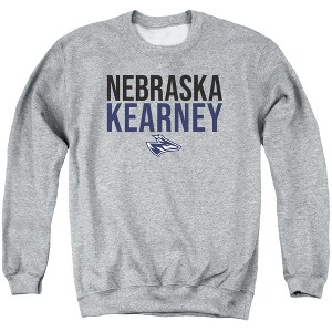 University of Nebraska at Kearney Official Stacked Adult Crewneck Sweatshirt - 1 of 4