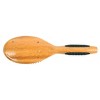 Bass Brushes Style & Detangle Hair Brush Premium Bamboo Handle with Professional Grade Nylon Pin Large Oval - 2 of 4