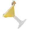 Old World Christmas Blown Glass Ornament for Christmas Tree, Lemon Drop Martini - 3 of 4