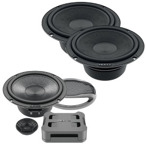 Hertz Cento CK 165 6 1/2" 2-Way Components Pair with a Pair of CX 165 2-Way Coax Speakers - 1 of 4