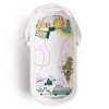 JumpOff Jo Hypoallergenic Fitted Bassinet Sheet for Baby Boys & Girls - Rectangular, Hourglass & Oval Crib Compatible, Soft, Breathable, Machine Washable - 2 of 4
