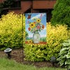 Sunshine Bouquet Spring Garden Flag Floral Mason Jar 18" x 12.5" Briarwood Lane - image 4 of 4