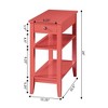 American Heritage 3 Tier End Table with Drawer - Breighton Home - 4 of 4