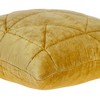 Parkland Collection,Zoe Transitional Quilted Throw Pillow - 4 of 4