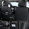 Coverado Car Seat Covers Full Set Faux Leather Seat Protectors 5 Seats - 3 of 4