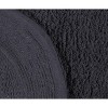 Double Ruffle Collection Cotton Ruffle Pattern Tufted Bath Rug - Home Weavers - 4 of 4