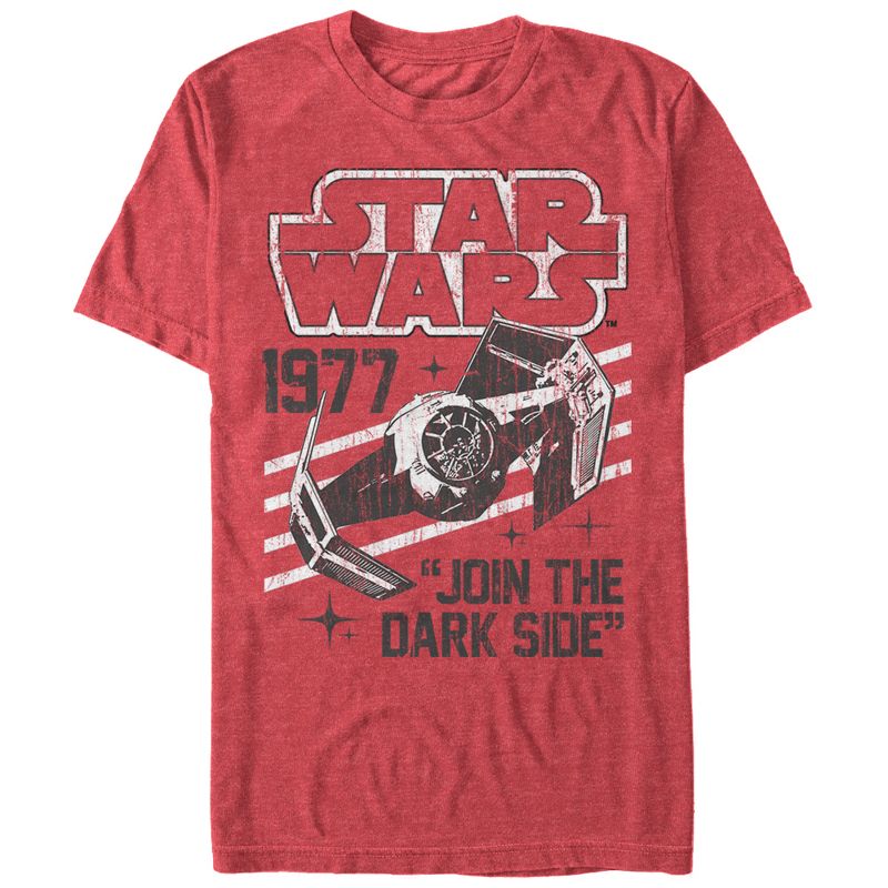 Men's Star Wars Darth Vader's TIE Fighter 1977 T-Shirt, 1 of 5