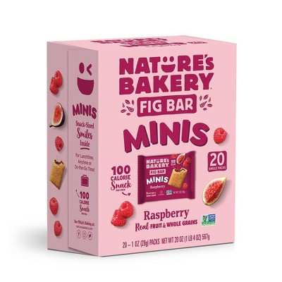 Nature's Bakery Raspberry Fig Bar MINIS - 20oz/20ct