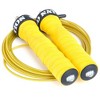 WOD Nation WOD Nation Attack Speed Adjustable Jumping Rope, One Thick and One Light Jump Cable Skipping Workout System, Yellow - 3 of 4
