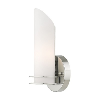 Livex Lighting Pelham 1 - Light Vanity in  Polished Chrome