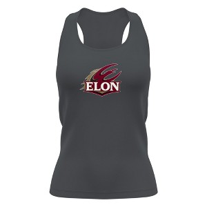 Women's Elon University Adult Sport Tank Top Primary Logo - 1 of 4
