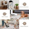 coucheta Multi-size Washable Floral Large Area Rugs for Living Room, Oriental Vintage Non-Slip Ultra Soft Foldable Floor Carpet, for Bedroom, Dining - 4 of 4