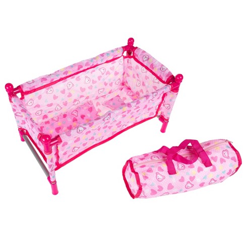 Plastic baby hotsell doll bed