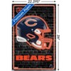 Trends International NFL Chicago Bears - Neon Helmet 23 Unframed Wall Poster Prints - 3 of 4