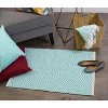 Design Imports Geometric - Aqua Diamonds - 2 X 3 Ft - 3 of 4