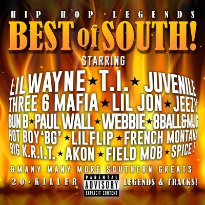 Various - Hip Hop Legends: Best Of The South! (CD)