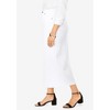 Jessica London Women's Plus Size True Fit Stretch Denim Midi Skirt - 4 of 4
