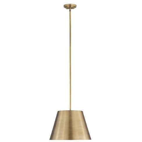 Z-Lite Lilly 1 - Light Pendant in  Rubbed Brass - image 1 of 4