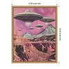 Amanti Art UFOs Canyon Landing by Samantha Hearn Canvas Wall Art Print Framed - 3 of 4