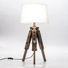 Modern Home Mariner Nautical Wooden Tripod Table Lamp - 3 of 4