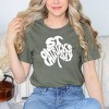 Simply Sage Market Women's St. Patrick's Day Word Shamrock Short Sleeve Graphic Tee - 2 of 3