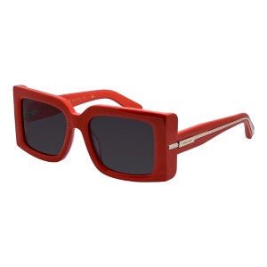 Salvatore Ferragamo SF 2032S 600 Womens Square Sunglasses Red 55mm - 1 of 3