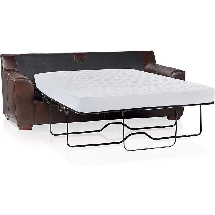 Waterguard Waterproof Quilted Mattress Pad Protector – White, 1 of 9