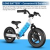 Hiboy Kids' BK1 12" Step-Over Electric Cruiser Bike - White - 4 of 4