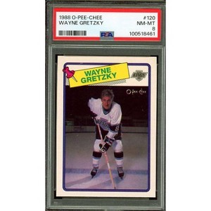 Wayne Gretzky Card 1988-89 O-Pee-Chee #120 PSA 8 - 1 of 2