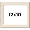 PosterPalooza | 12x10 Wide Barnwood Picture Frame, UV Acrylic, 6 Finishes - Grey, Brown, White, and Black - 2 of 4