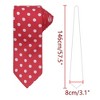 INSPIRE CHIC Men's Adjustable Regular Fit Satin Necktie - 2 of 4