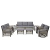 Buenhomino Patio Furniture Wicker Outdoor Conversation Set - 3 of 4