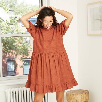 target rust dress