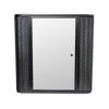 JUJABU Wall-Mounted Bathroom Cabinet Mirror with Metal Framed and 2 Inner Shelves for Storage, Black - 2 of 4