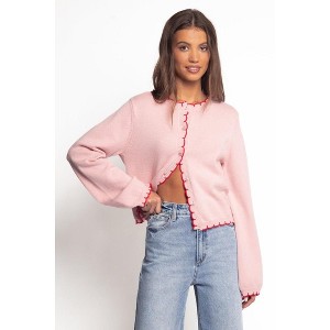 Payton Scallop Cardigan - 1 of 4