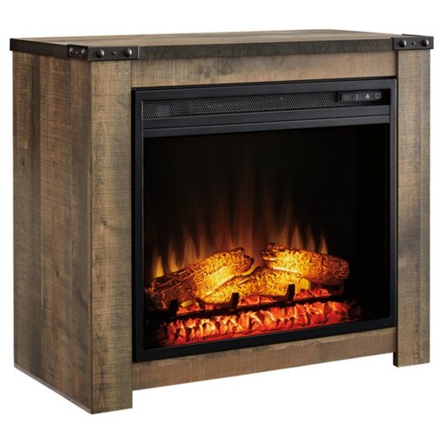 Trinell Fireplace Mantel Brown Signature Design By Ashley Target