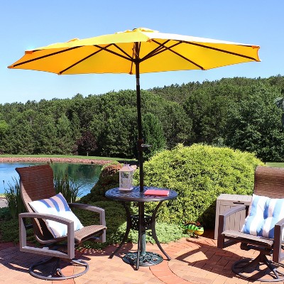 Sigonella 30.75" Black Cast Aluminum Round Outdoor Patio Table
