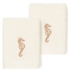Linum Home Textiles 100% Turkish Cotton SOFIA Embellished Towel Set - 2 of 3